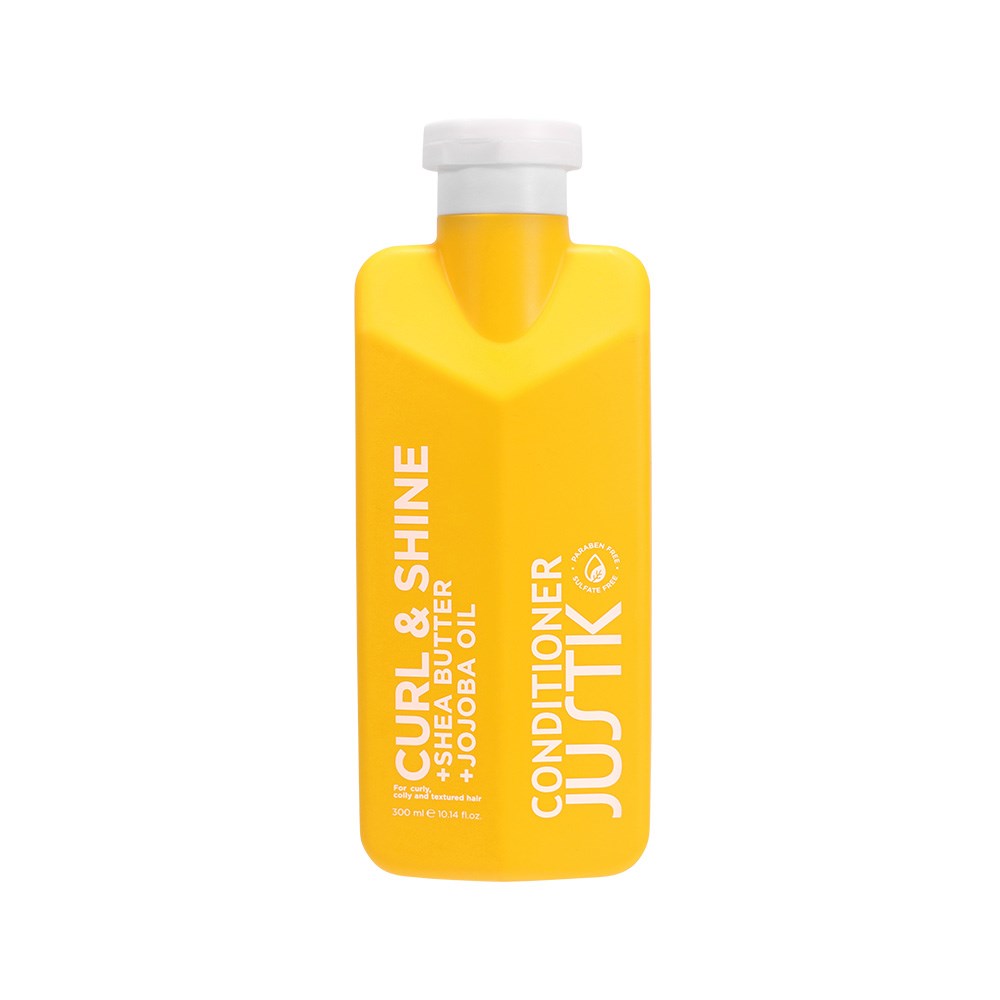 JustK Shea Butter & Jojoba Oil Curl & Shine Conditioner 300ml