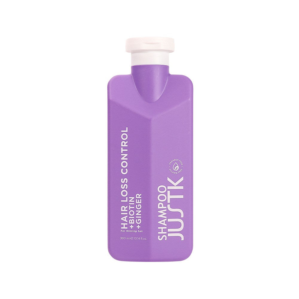 JustK Biotin & Ginger Thinning Hair Loss Control Shampoo 300ml