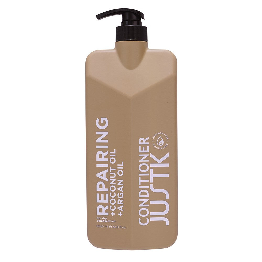 JustK Argan Oil & Coconut Repairing Damaged Hair Conditioner 1 Litre