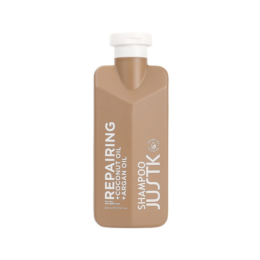 JustK Argan Oil & Coconut Repairing Damaged Hair Shampoo 300ml