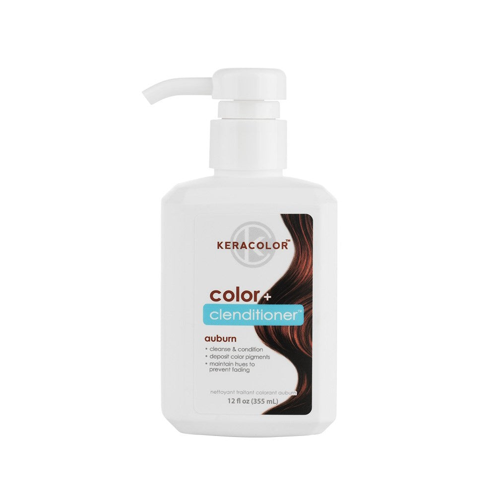 Keracolor Clenditioner Colour Shampoo Auburn 355ml