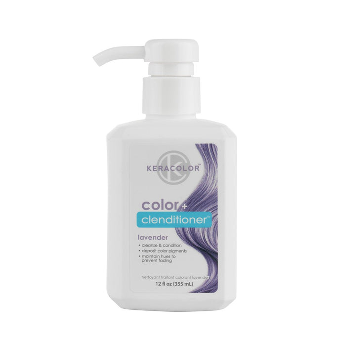 Keracolor Clenditioner Colour Shampoo Lavender 355ml