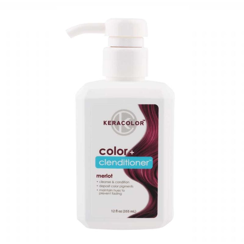 Keracolor Clenditioner Shampoo Merlot 355ml