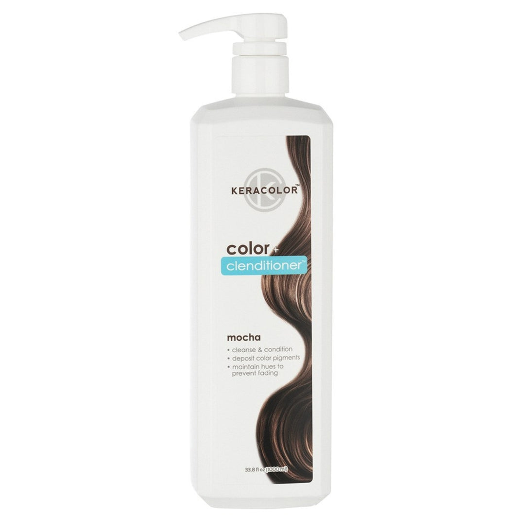 Keracolor Clenditioner Colour Shampoo Mocha 1 Litre