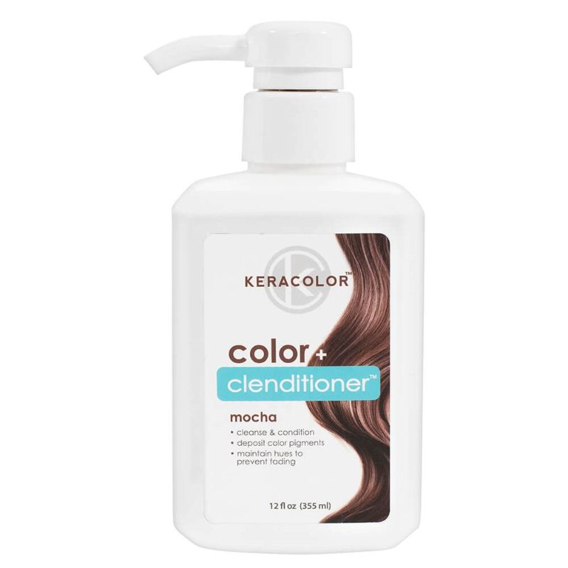 Keracolor Clenditioner Colour Shampoo Mocha 355ml