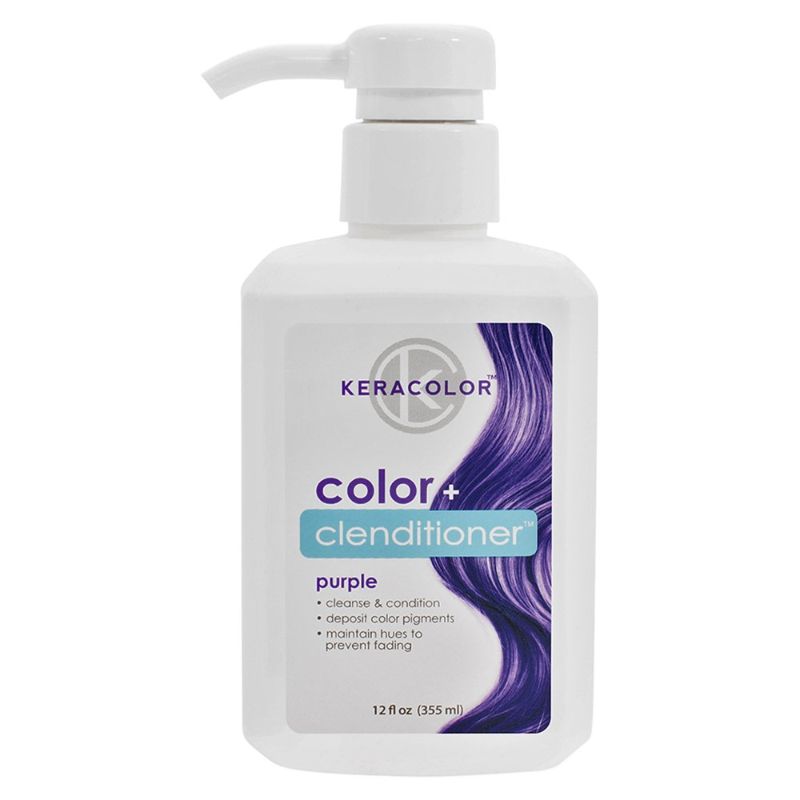 Keracolor Clenditioner Colour Shampoo Purple 355ml