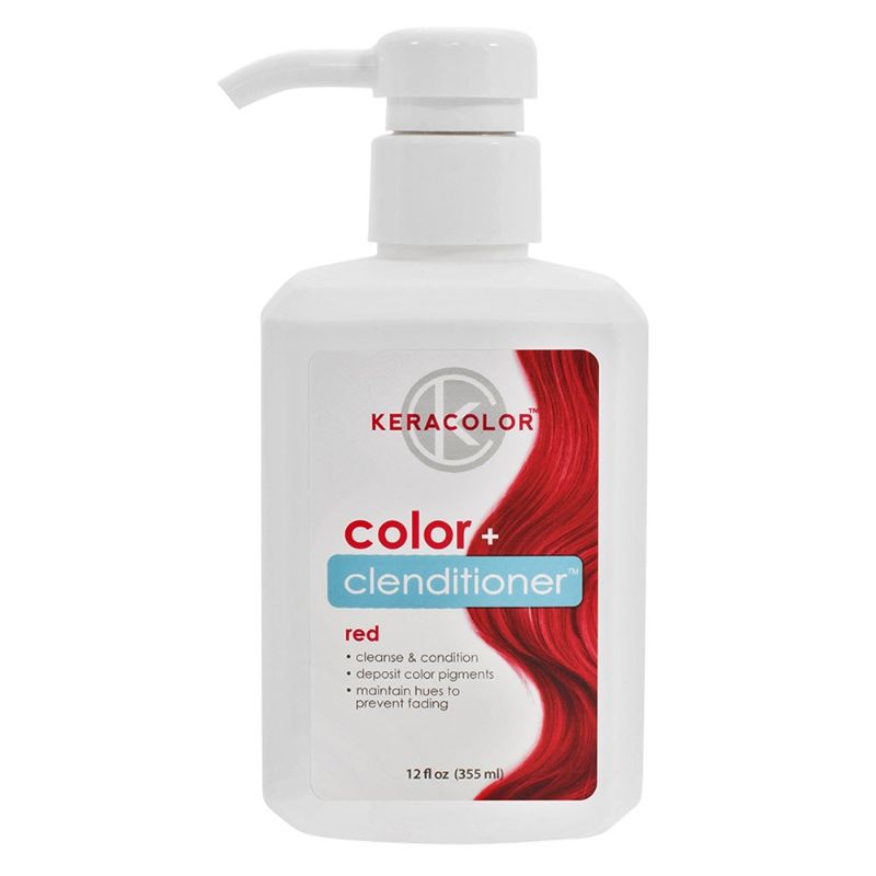 Keracolor Clenditioner Colour Shampoo Red 355ml