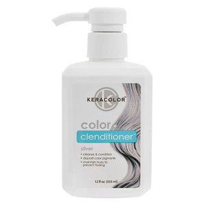 Keracolor Clenditioner Colour Shampoo Silver 355ml