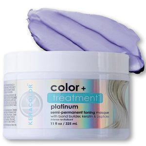 Keracolor Clenditioner Colour + Treatment Platinum 325ml