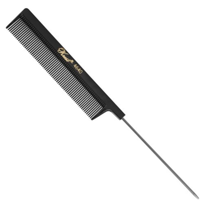 Krest Cleopatra Comb 4640 Tail Comb Fine Tooth Stainless Steel Pin