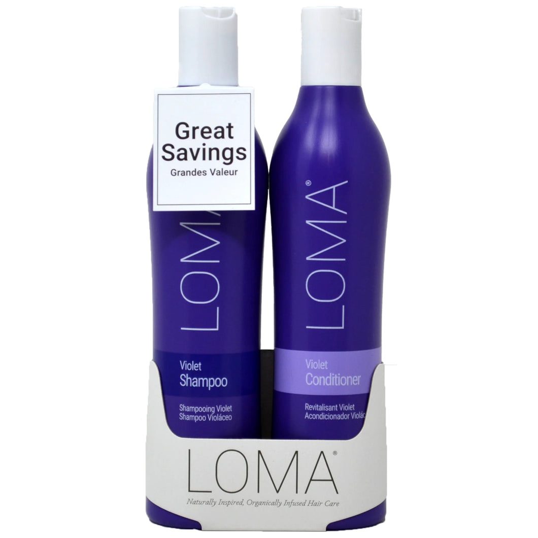LOMA Violet Shampoo & Conditioner Duo