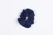 Load image into Gallery viewer, Mad About Bows Scrunchie Navy