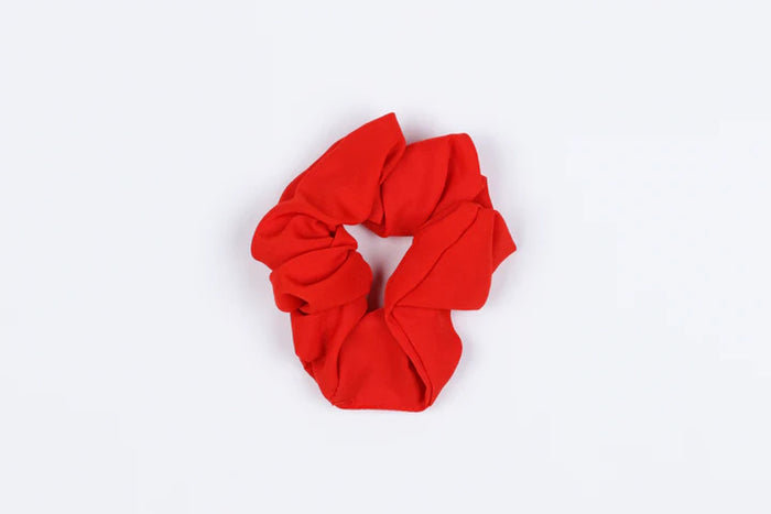 Mad About Bows Scrunchie Red