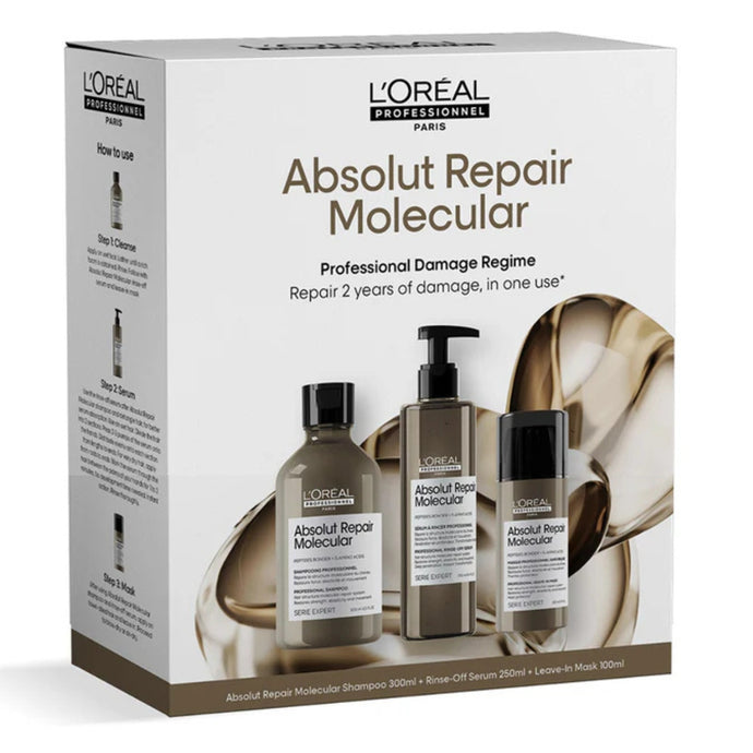 Loreal Absolut Repair Molecular Trio Holiday Gift Pack