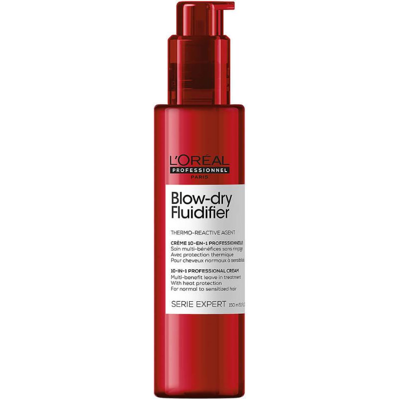 Loreal Serie Expert Blow Dry Fluidifier 10 in 1 Cream 150ml