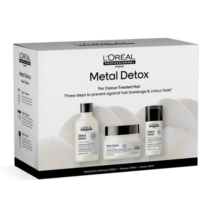 Loreal Metal Detox Trio Holiday Gift Pack