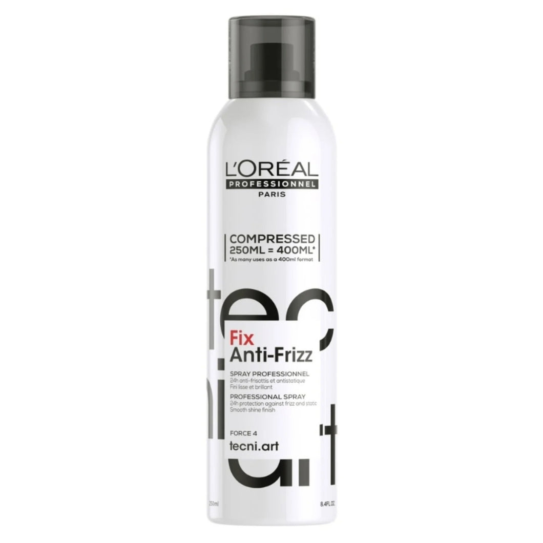 Loreal TecNi Art Fix Anti-Frizz Fixing Spray 250ml