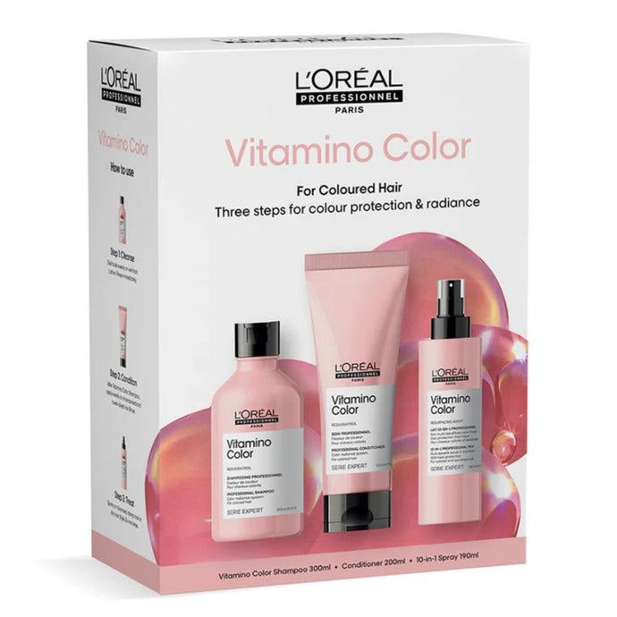 Loreal Vitamino Color Trio Holiday Gift Pack