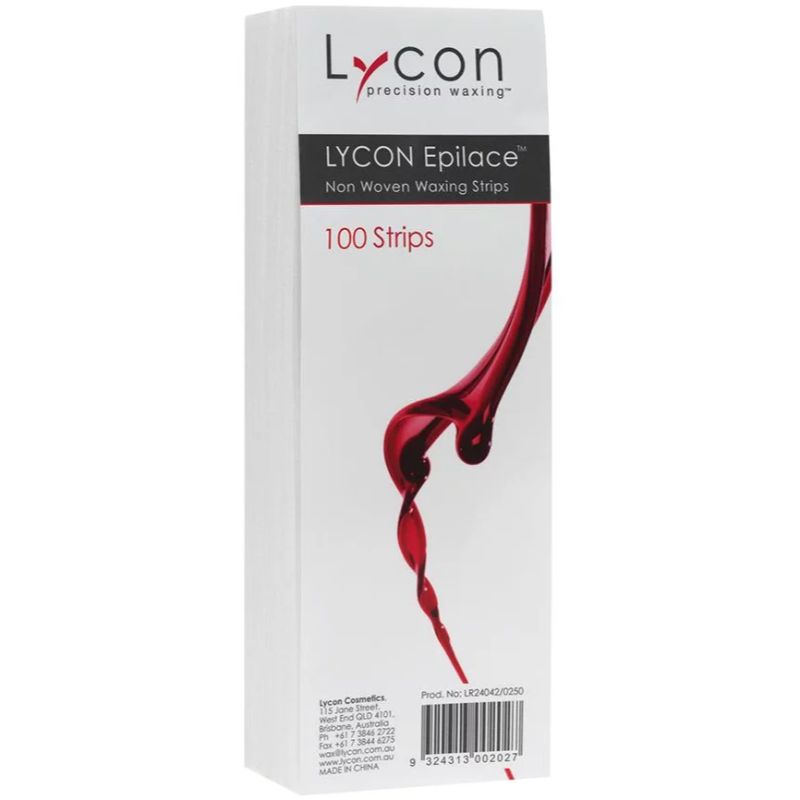 Lycon Epilace Wax Strips 100pk