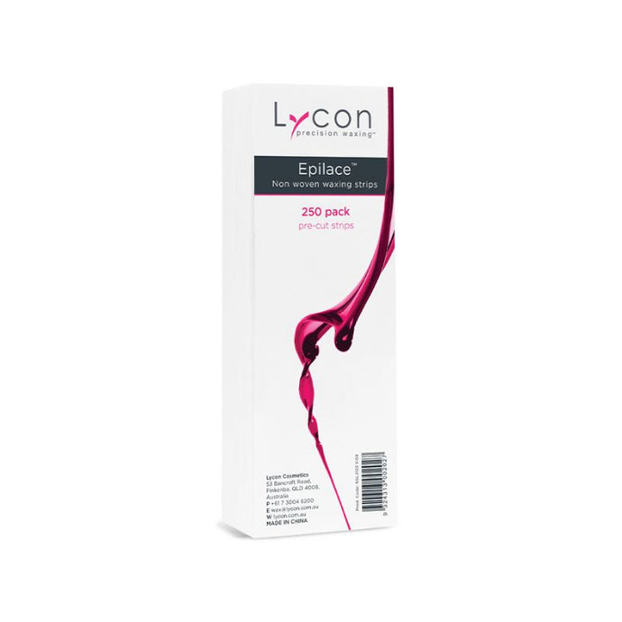 Lycon Epilace Wax Strips 250pk