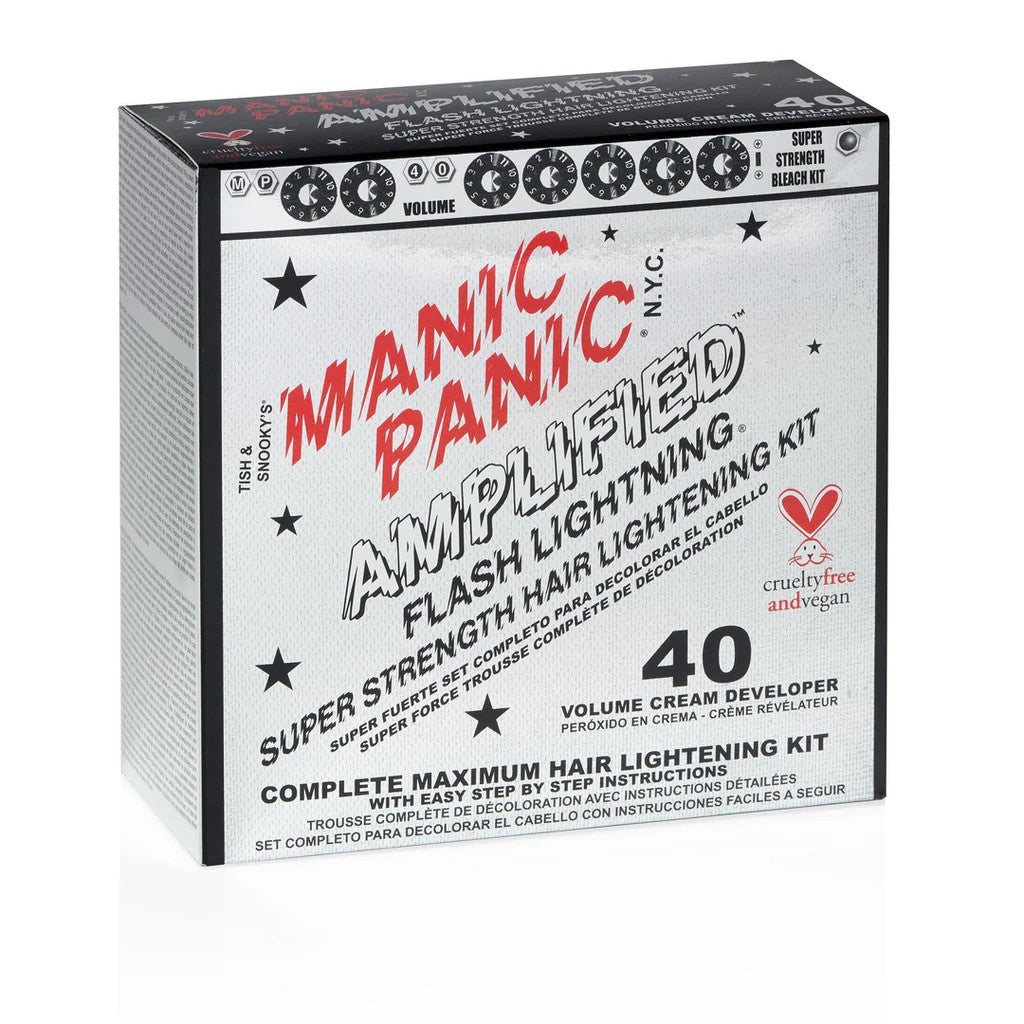 Manic Panic Flash Lightening Bleach Kit 40 Volume Developer