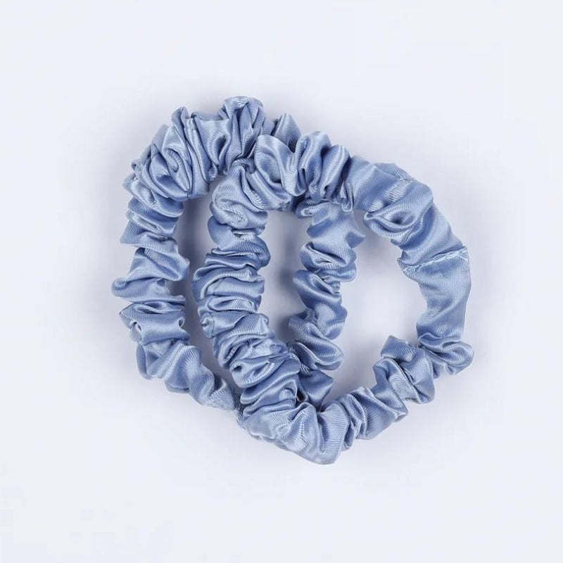 Mini Scrunchies French Blue 2p