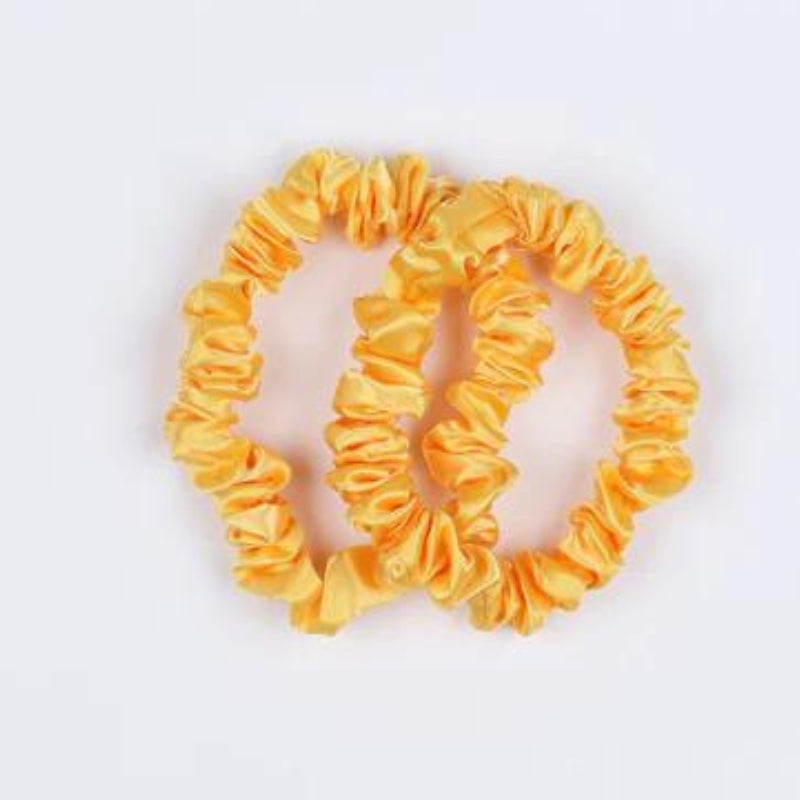 Mini Scrunchies YellowGold Twin Pack