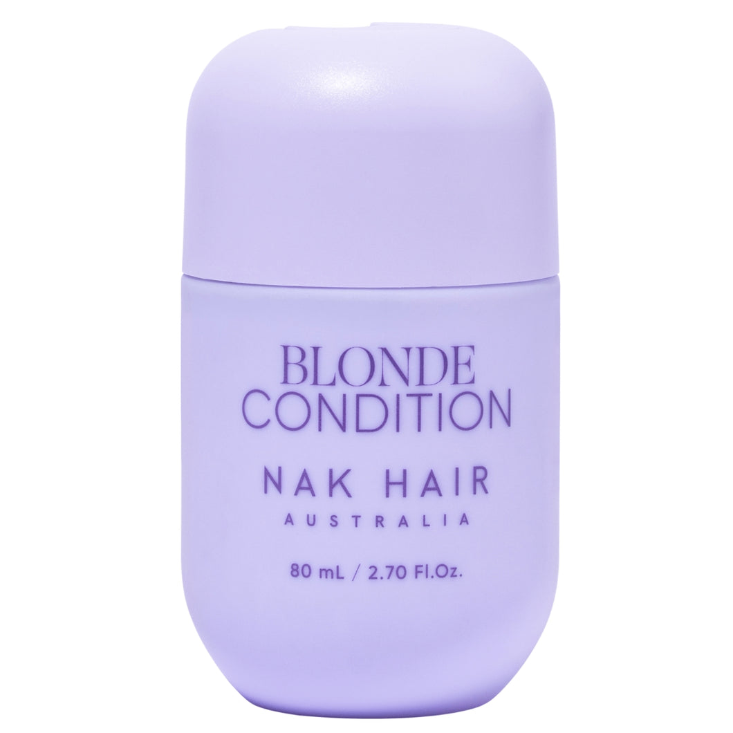 NAK Blonde Conditioner 80ml Travel Size