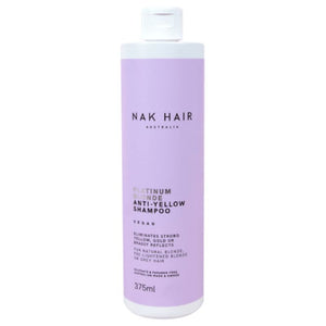 NAK Platinum Blonde Anti-Yellow Shampoo 375ml