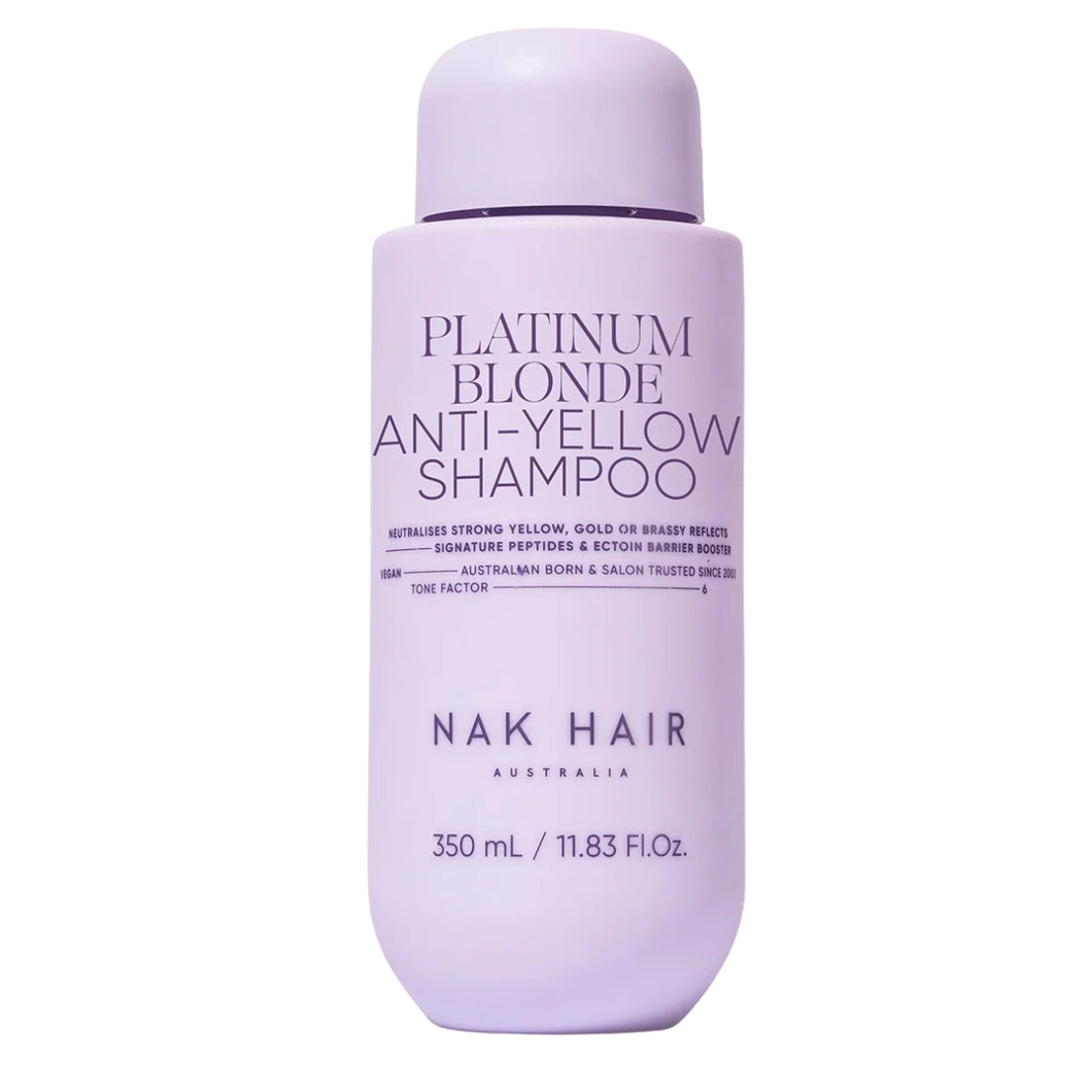 NAK Signature Platinum Blonde Shampoo 350ml