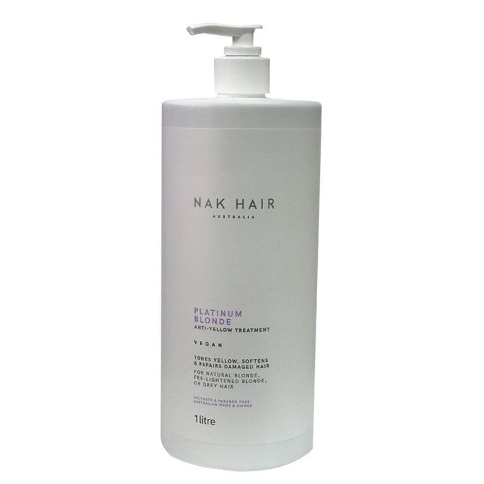 NAK Platinum Blonde Anti-Yellow Treatment 1L