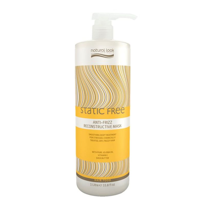 Natural Look Static Free Anti Frizz Reconstructive Mask 1 Litre