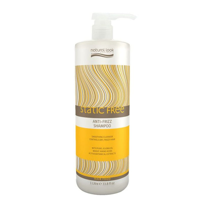 Natural Look Static Free Anti-Frizz Shampoo 1 Litre