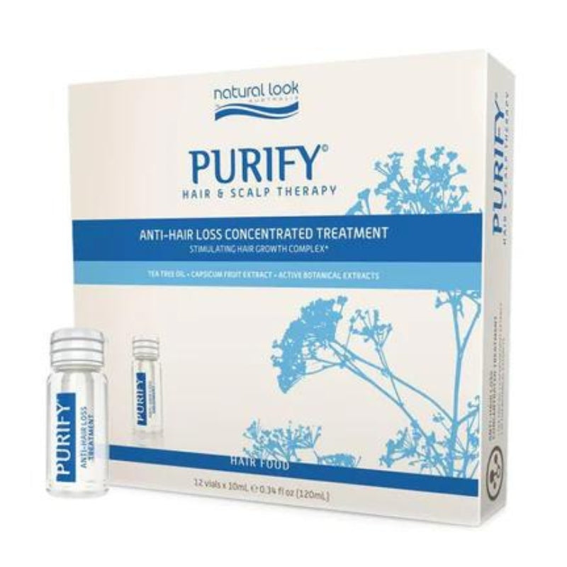 Natural Look Anti-Hair Loss Concentrated Vials 12 x 10ml