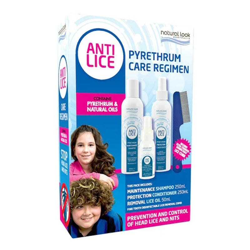 Natural Look Anti Lice Pyrethrum Care Regimen Pack