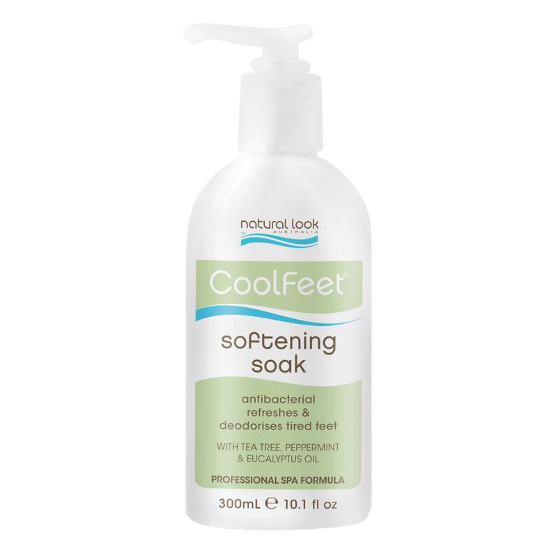 Natural Look Cool Feet Pedicure Softening Soak 300ml
