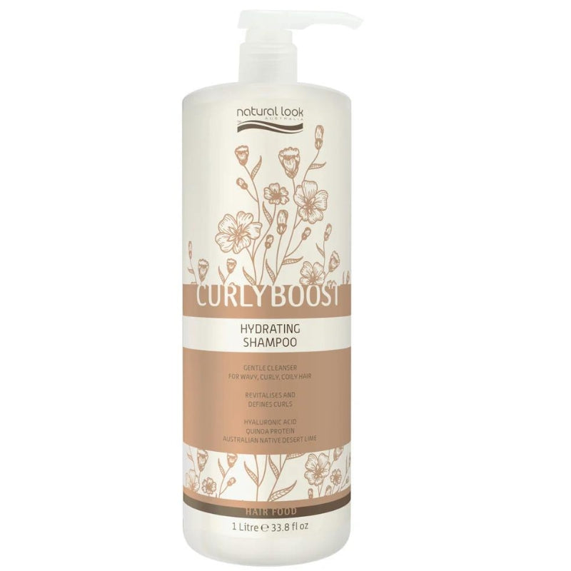 Natural Look Curly Boost Hydrating Shampoo 1 Litre