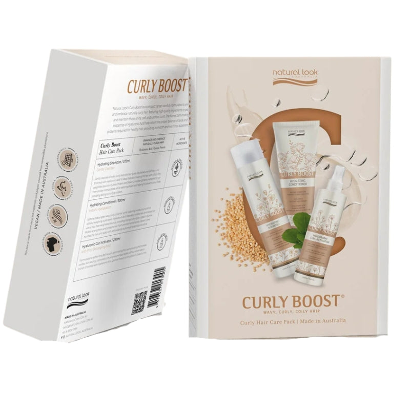 Natural Look Curly Boost Gift Pack