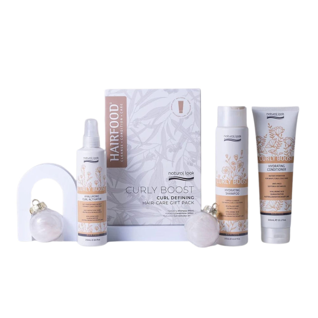 Natural Look Curly Boost Curly Hair Care Pack
