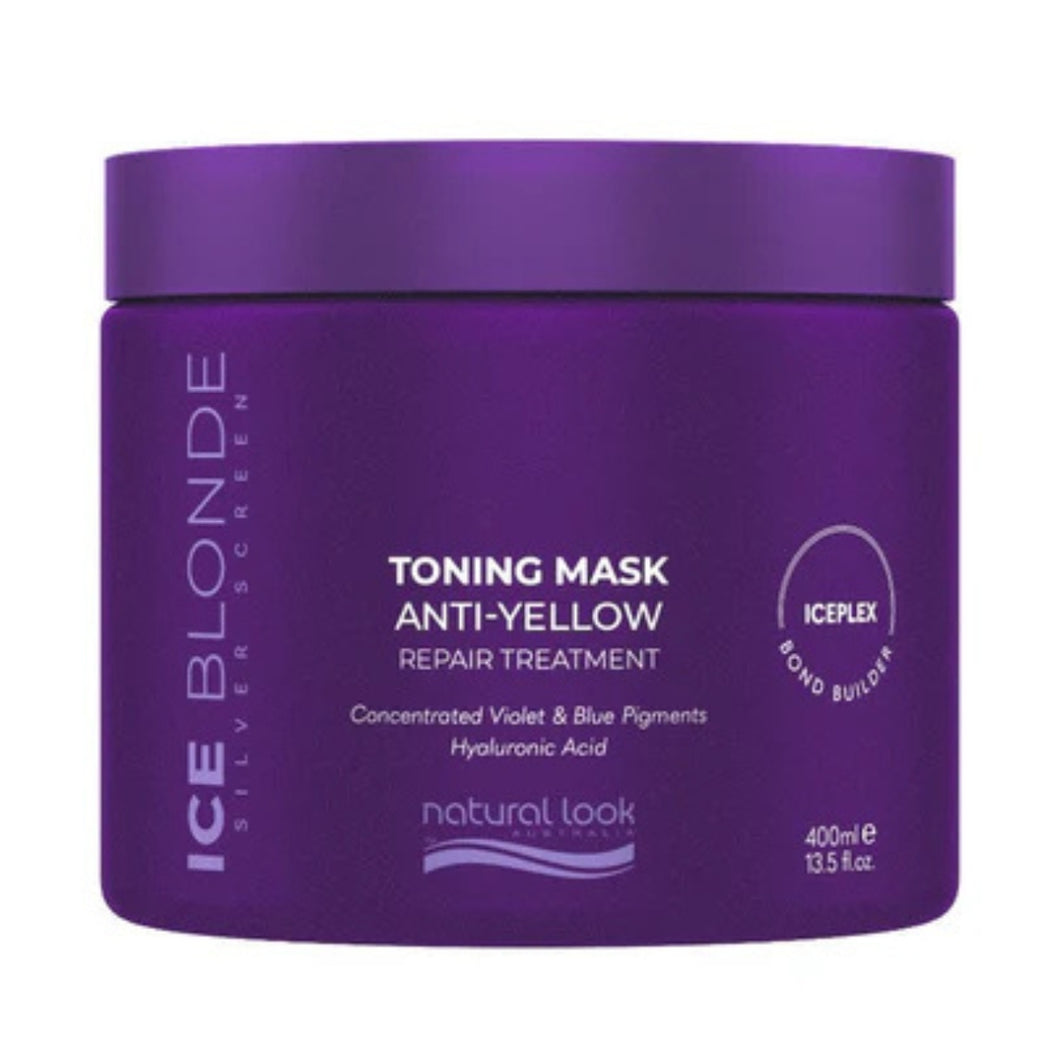 Natural Look Ice Blonde Silver Screen Toning Mask 400ml