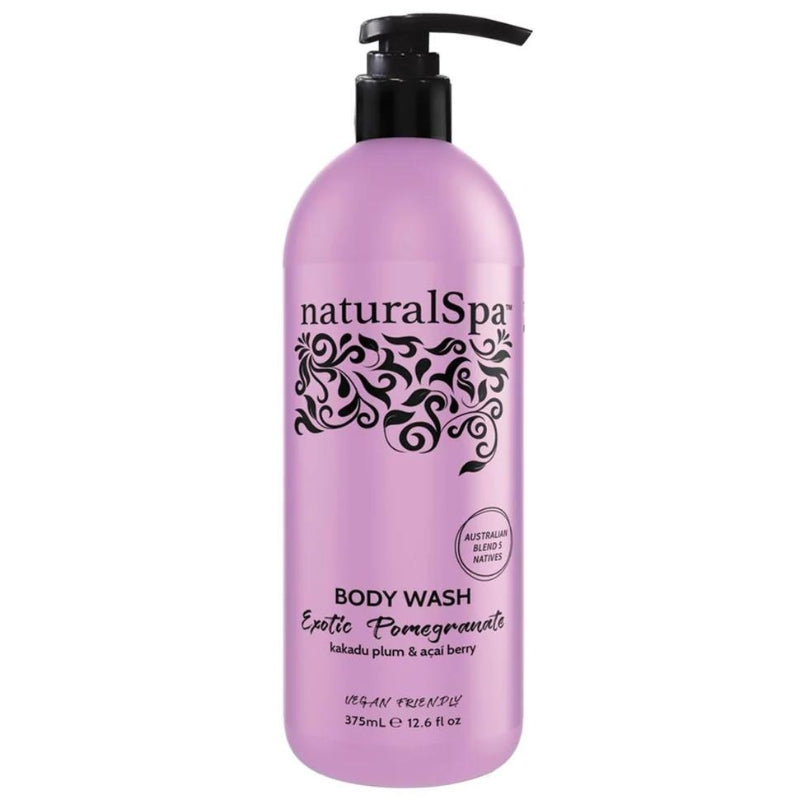 Natural Look Exotic Pomegranate Body Wash 375ml