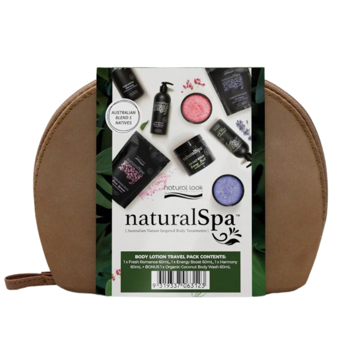 Natural Spa Body Lotion Travel Pack