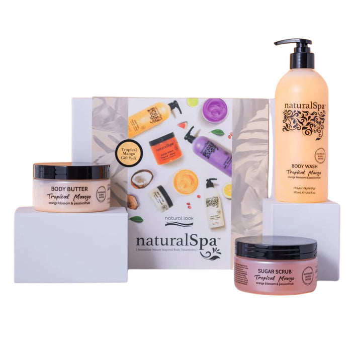 NaturalSpa Fruit Extracts Tropical Mango Body Care Pack