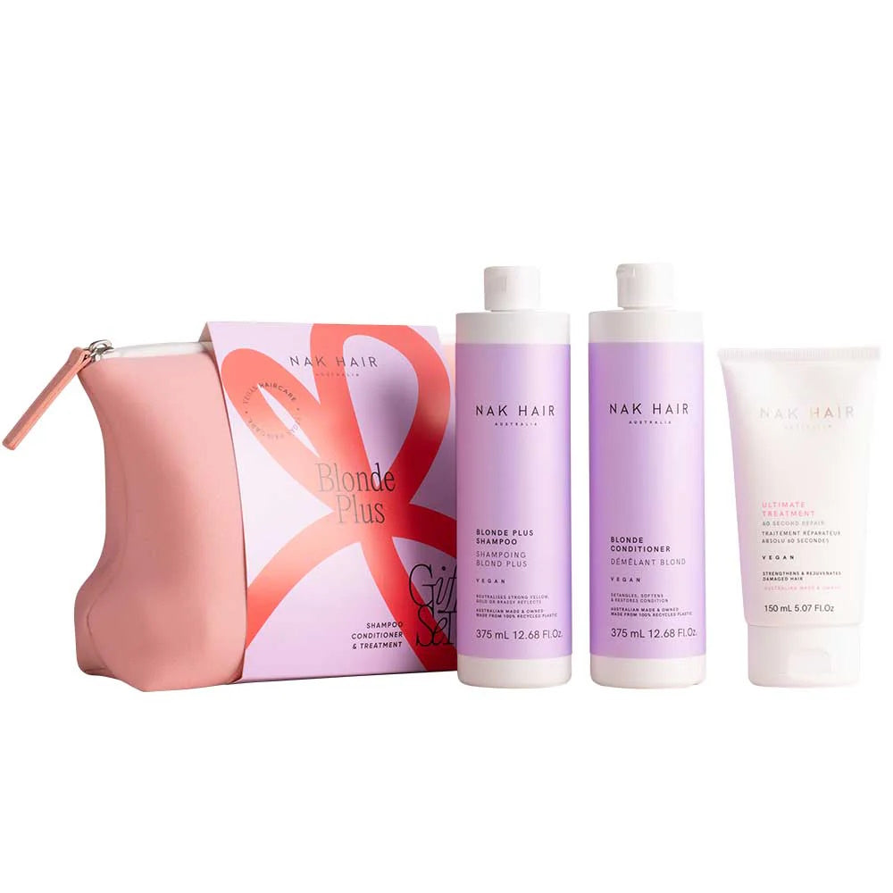 Nak Holiday Blonde Plus Gift Set with Bag