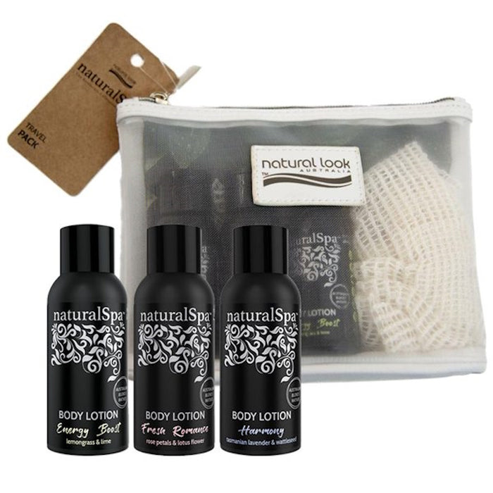 Natural Spa Body Lotion Travel Pack