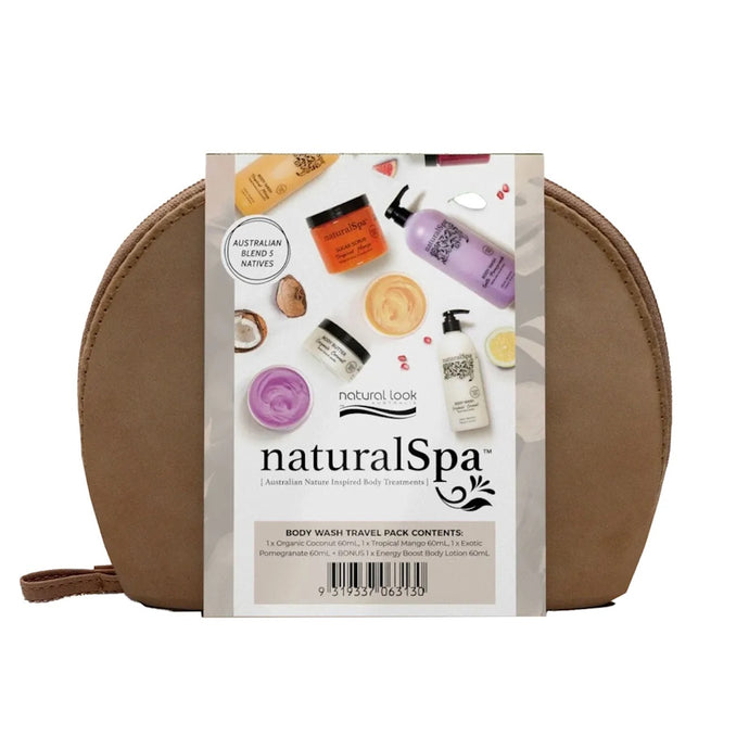 Natural Spa Body Wash Travel Pack