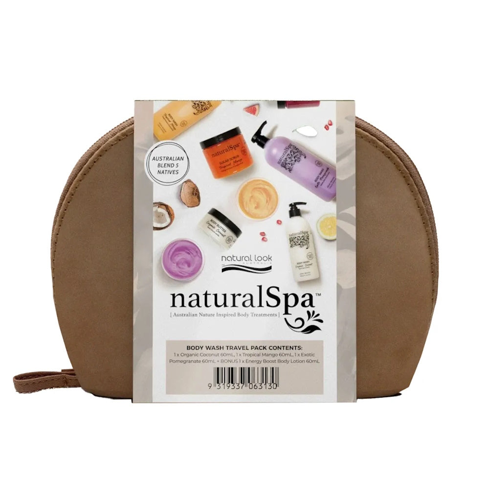 Natural Spa Body Wash Travel Pack