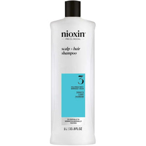 Nioxin Scalp + Hair Thickening System 3 Shampoo 1 Litre