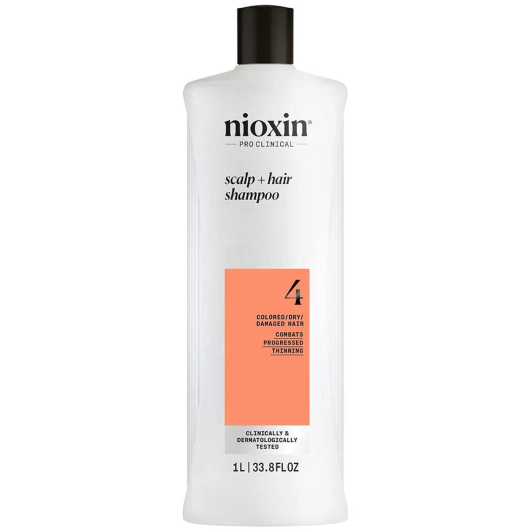 Nioxin Scalp + Hair Thickening System 4 Shampoo 1 Litre