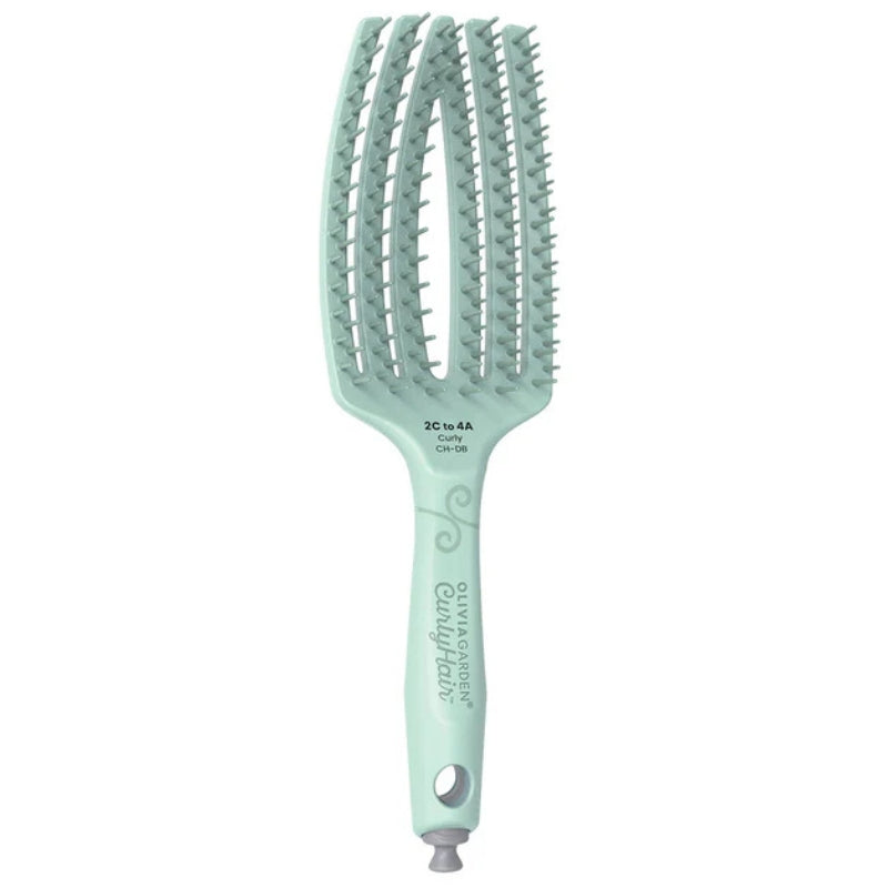Olivia Garden Curly Hair Dual Bristle Brush Mint